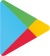 Google Play Store Icon a triangle made up of blue, green, yellow and red